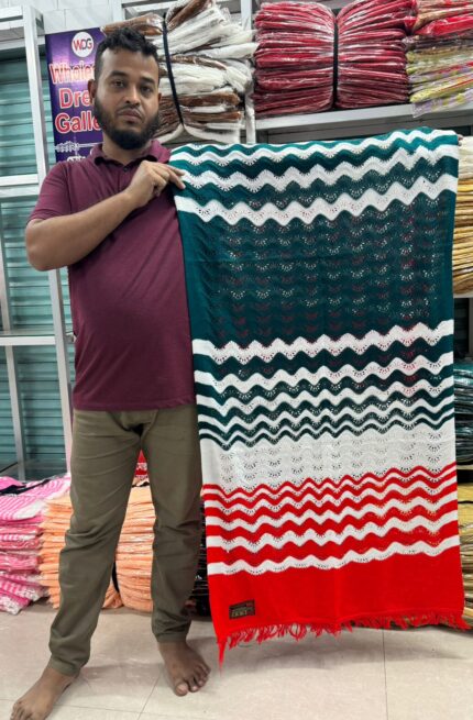 Soft & Stylish Kushi-Kata Wool Shawl