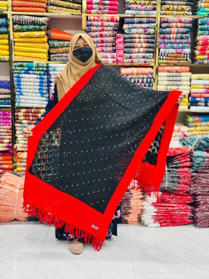 Soft & Stylish Kushi-Kata Stone Shawl