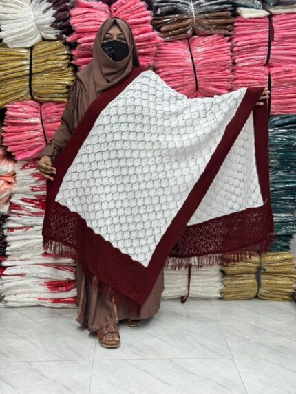 Soft & Stylish Kushi-Kata Stone Shawl