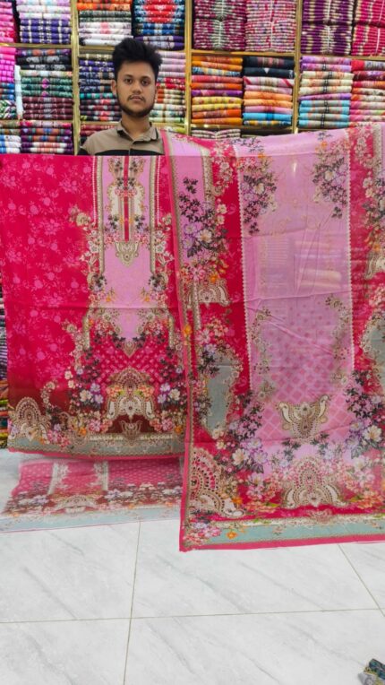 Pakistani inspired Bin Sayeed three pice