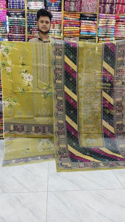 Pakistani inspired Bin Sayeed three pice