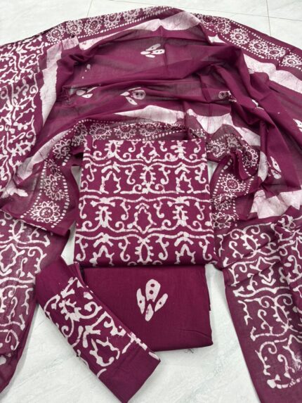 Handmade Batik Three Piece